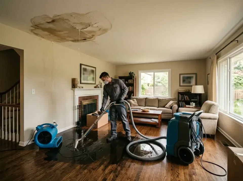 attic-pipe-burst-ceiling-drip-008 — frequently asked questions, Water Damage Restoration & Carpet Care in Selma, CA
